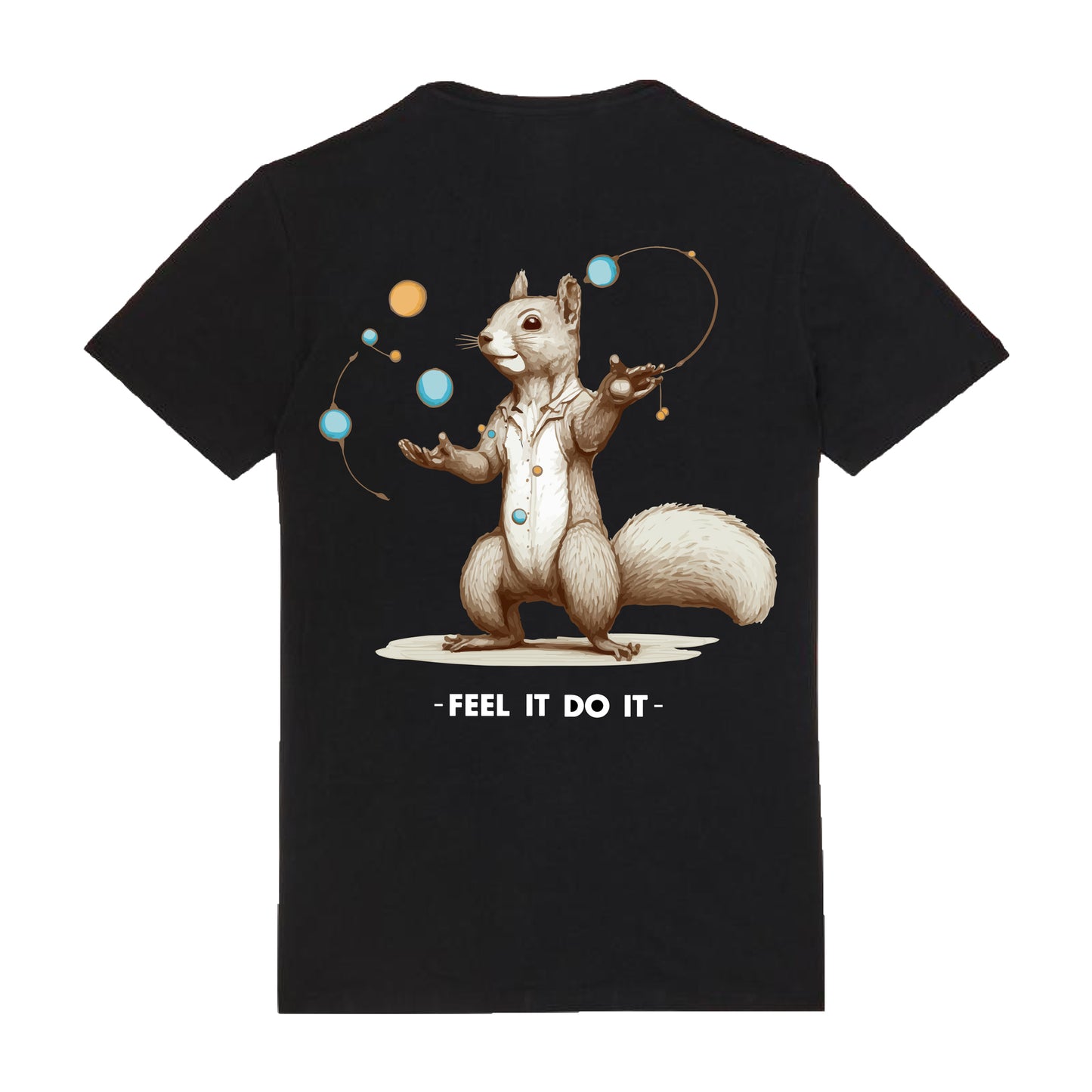 Tshirt Squirrel Juggler