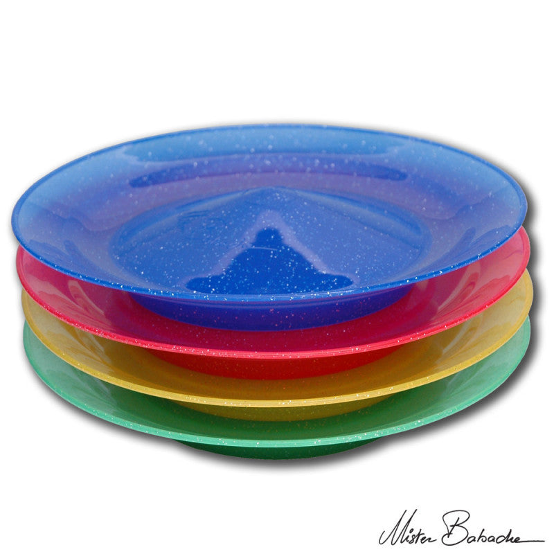 Assiette chinoise glitter MB seule